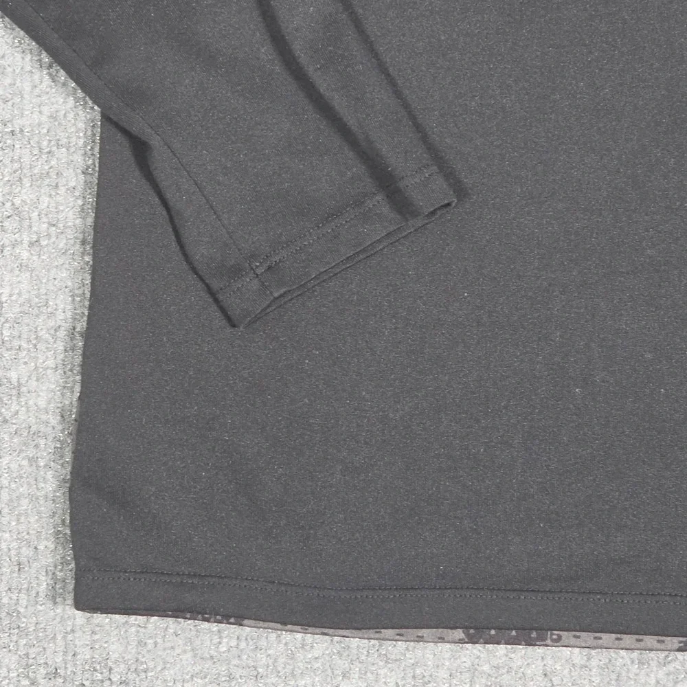 The North Face Mens FlashDry-XD Quarter Zip Pullover Black Medium Running Top‎